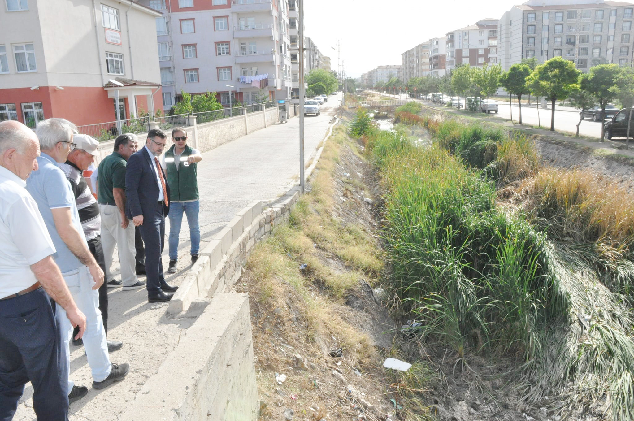 Belediye Başkanı Fatih Arslan ve Devlet Su İşleri (DSİ) 123.