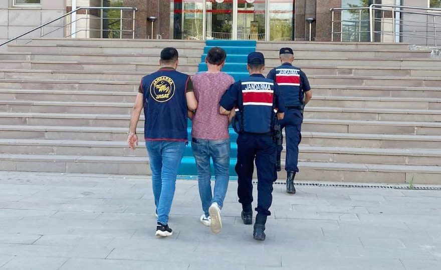 Yozgat İl Jandarma Komutanlığı ekipleri 10 yıl kesinleşmiş hapis cezası