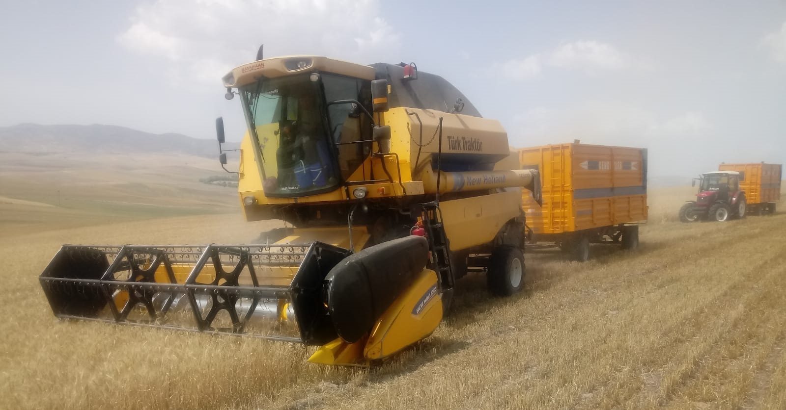 Yozgat'ın hububat üretiminde önemli bir yere sahip Yerköy İlçesi'nde bu