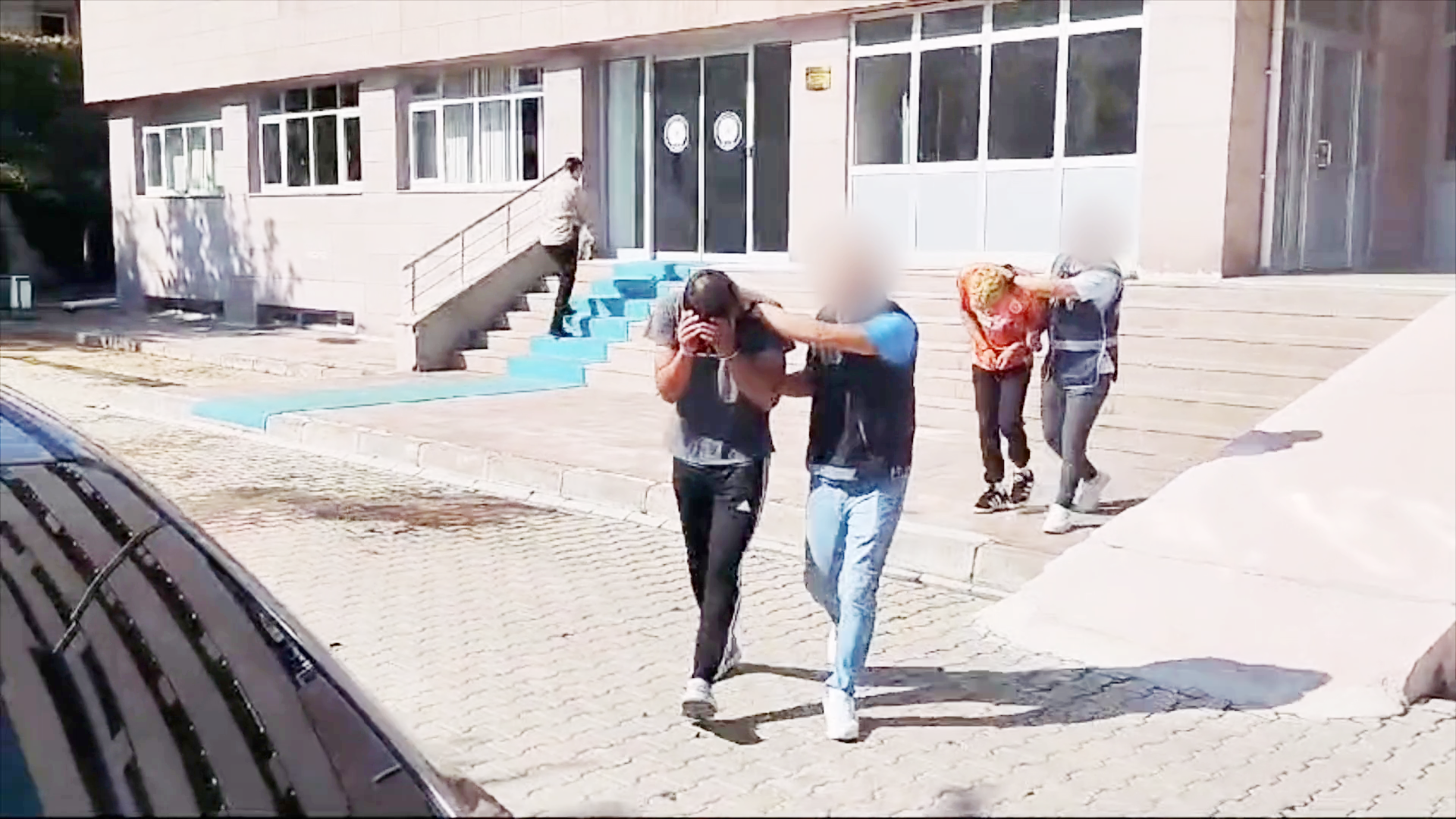 Yozgat İl Emniyet Müdürü Recep Tecimer liderliğindeki İl Emniyet Müdürlüğü,