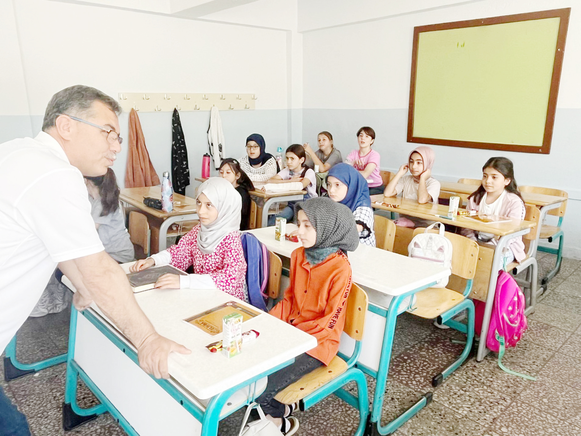 Yozgat İl Millî Eğitim Müdürü İsmail Altınkaynak, okul ziyaretleri kapsamında