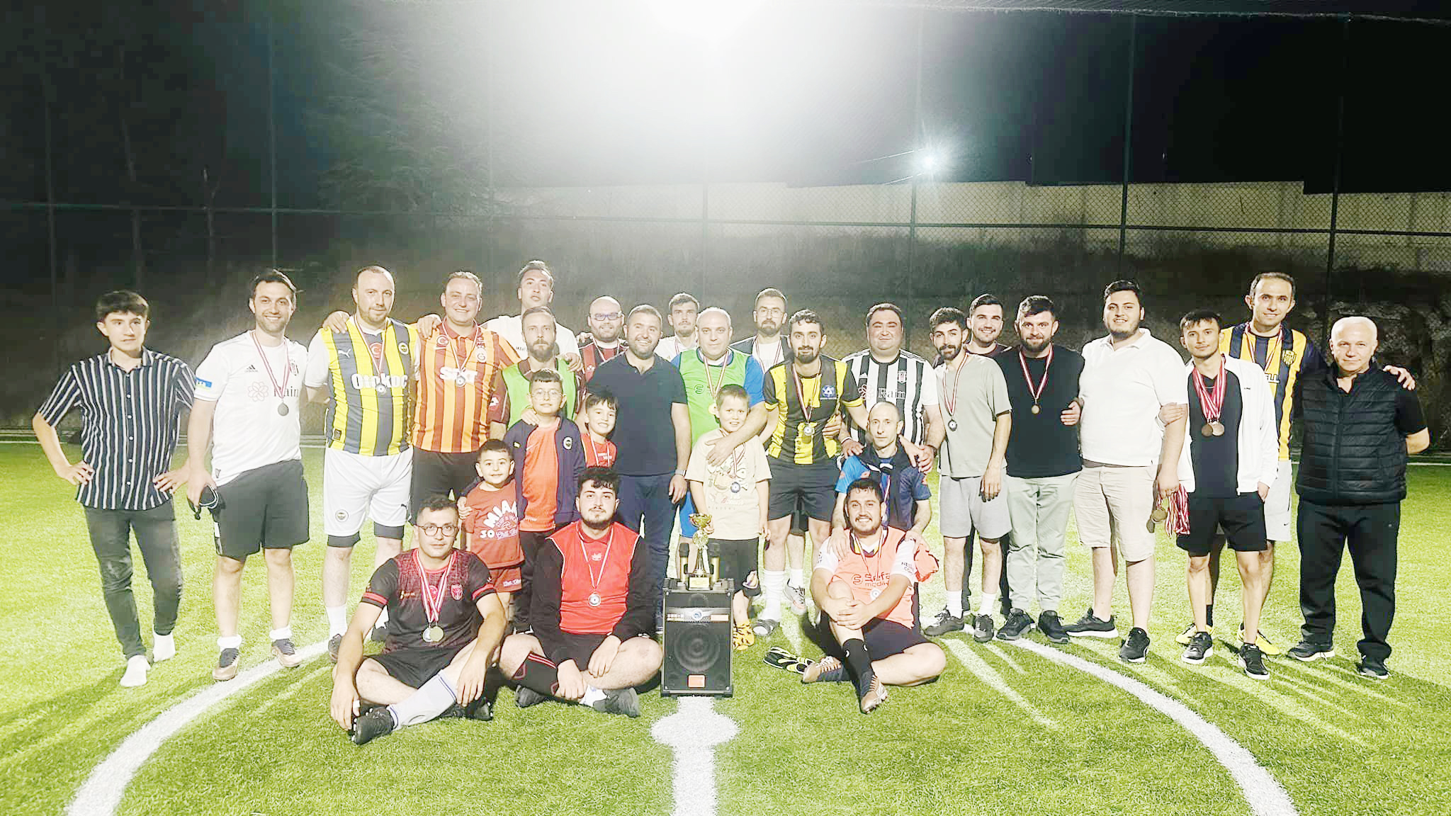 Yozgat Şehir Hastanesi, sağlık çalışanlarının bir araya gelerek katıldığı keyifli