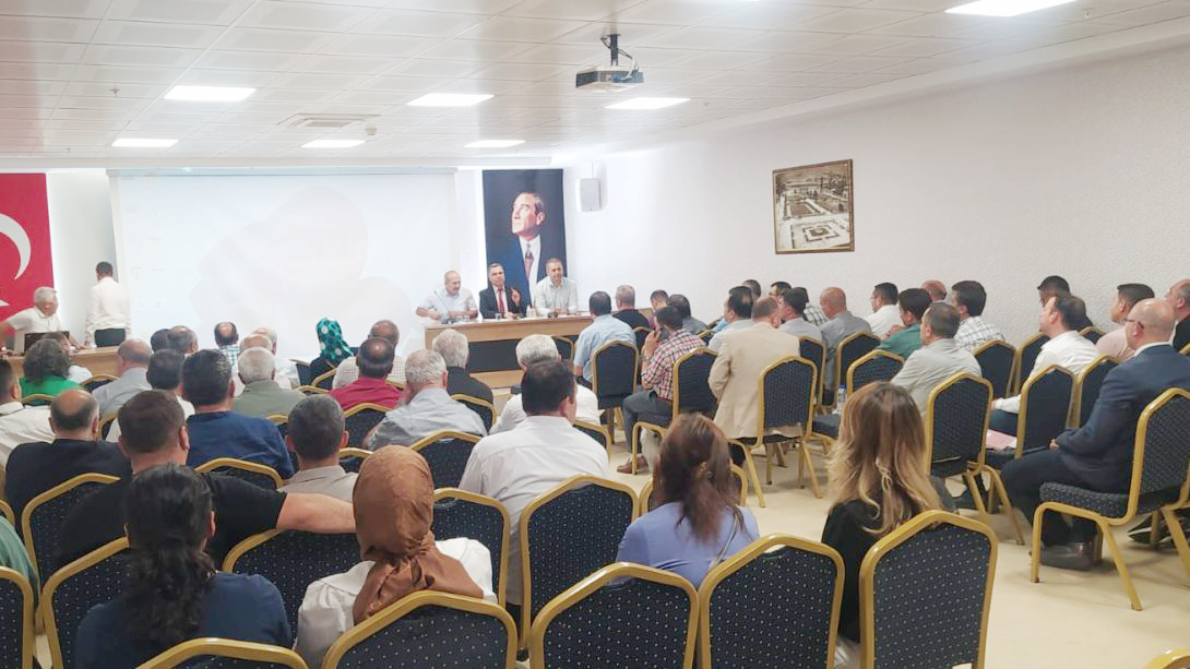 Yozgat İl Millî Eğitim Müdürü İsmail Altınkaynak başkanlığında, İl Müdür