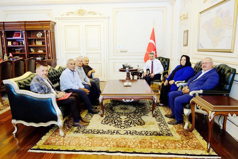 Yozgat Valisi Mehmet Ali Özkan, ilçe ve merkez köylerinden gelen