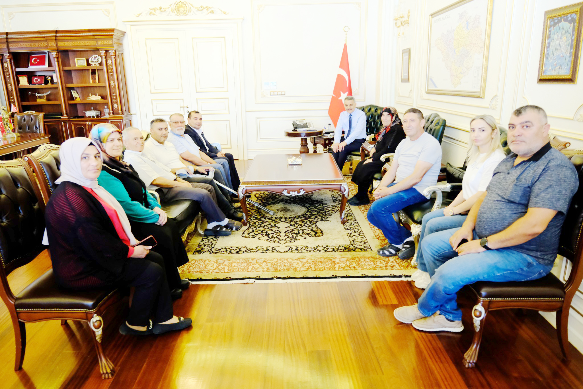 Yozgat Valisi Mehmet Ali Özkan, Yozgat Şehit Aileleri ve Gaziler