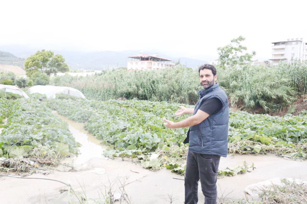 Yozgat'ta dün akşamüzeri etkili olan şiddetli yağışlar, özellikle Araplı Beldesi'nde
