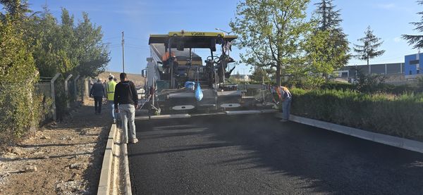 Yozgat OSB’de asfalt serimi başladı