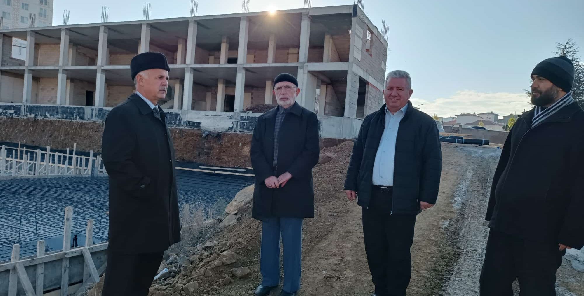 Hz. Ali Cami’nin yapım çalışmaları hızla devam ediyor