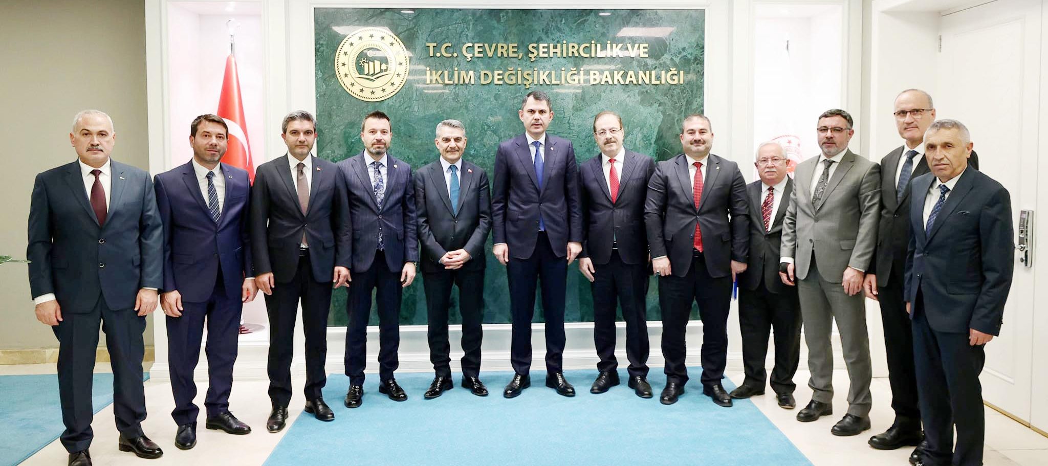 Yozgat’ın ihtiyaçları bakan kurum’a sunuldu