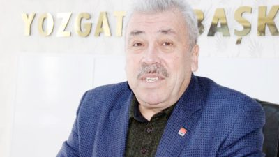 CHP Yozgat İl Başkanı Abdullah Yaşar, 2025 yılı için belirlenen