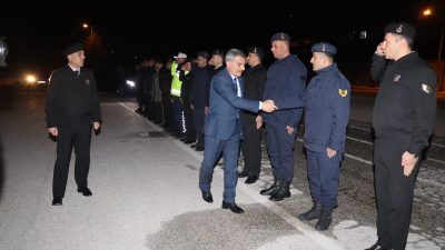 Yozgat Valisi Mehmet Ali Özkan, vatandaşların huzur ve güvenliği için