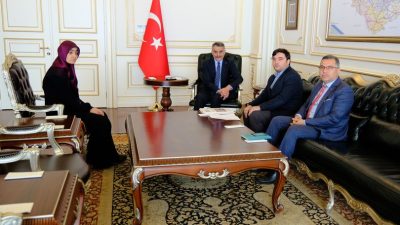 Yozgat İl Milli Eğitim Müdürü İsmail Altınkaynak, Vali Mehmet Ali