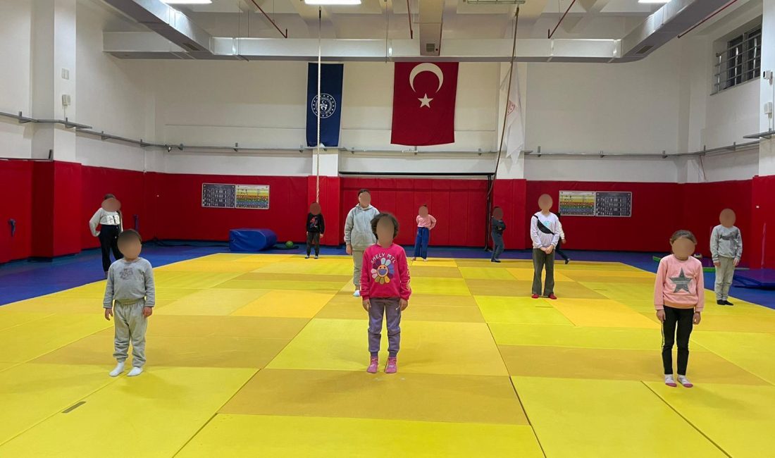 Çocuklar için judo kursu