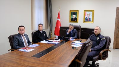 Yozgat Valisi Mehmet Ali Özkan, İçişleri Bakanı Ali Yerlikaya başkanlığında