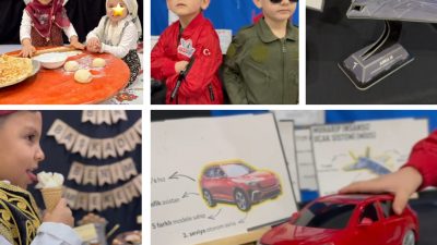 Yerli Malı Haftası kapsamında, Abdülhamithan (4-6 yaş) Kur'an Kursu öğrencileri