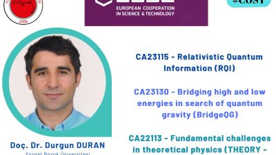 Yozgat Bozok Üniversitesi Fen Edebiyat Fakültesi Fizik Bölümü Öğretim Üyesi