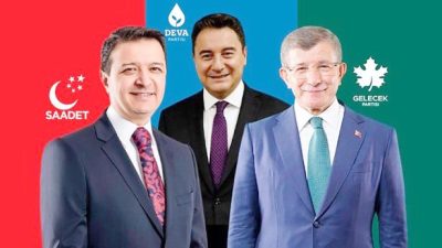 Gelecek Partisi, Saadet Partisi ve Deva Partisi'nin güçlerini birleştirerek oluşturduğu