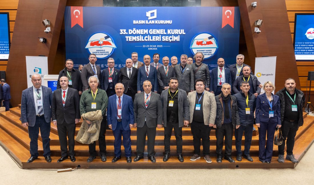 Basın İlan Kurumu 33. Dönem Genel Kurulu seçimleri, 2025-2027 yılları