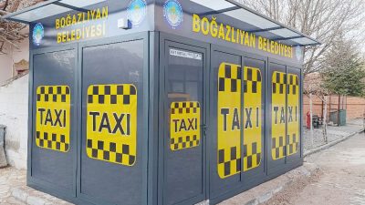 Boğazlıyan Belediye Başkanı Gökhan Coşar, ilçedeki taksi duraklarının modern ve