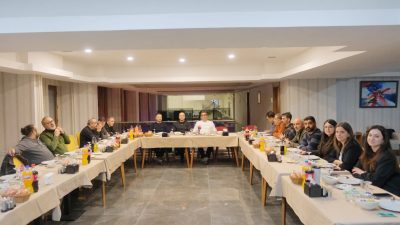 Çamlık Otel’de düzenlenen programa Bozokspor Kulüp Basın Sözcüsü Sinan Çelik,