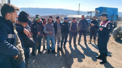 Yozgat İl Jandarma Komutanlığı ve Kadışehri İlçe Jandarma Komutanlığı ekipleri,