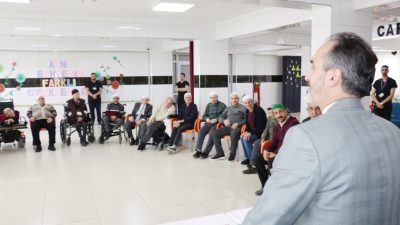 Yozgat İl Müftüsü Ali Gülden, Özel Çamlık Bakım Merkezi’ni ziyaret