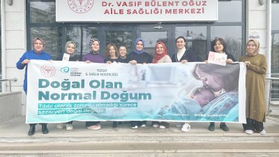 Yozgat Merkez Toplum Sağlığı Merkezi'nde düzenlenen Normal Doğum Eylem Planı