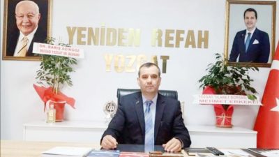 Yeniden Refah Partisi Yozgat İl Başkanı Süleyman Adıgözel, partisinin Genel
