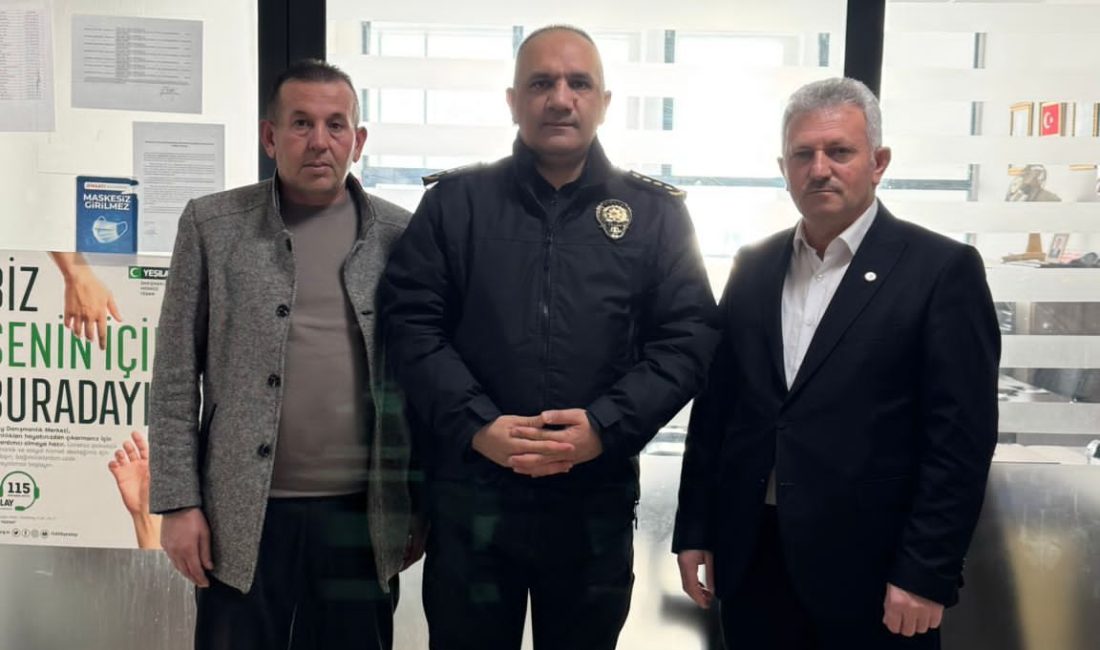 Yozgat İl Emniyet Müdürü Recep Tecimer, Yozgat Muhtarlar Derneği'ni ziyaret