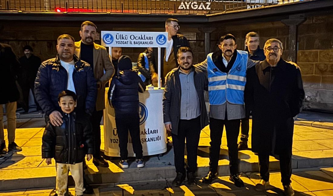 Ülkü Ocakları Yozgat İl Başkanlığı, Miraç Kandili vesilesiyle Çapanoğlu Büyük