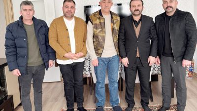 Ülkü Ocakları Yozgat İl Başkanı Fatih Akgül, beraberinde Türkav Yozgat