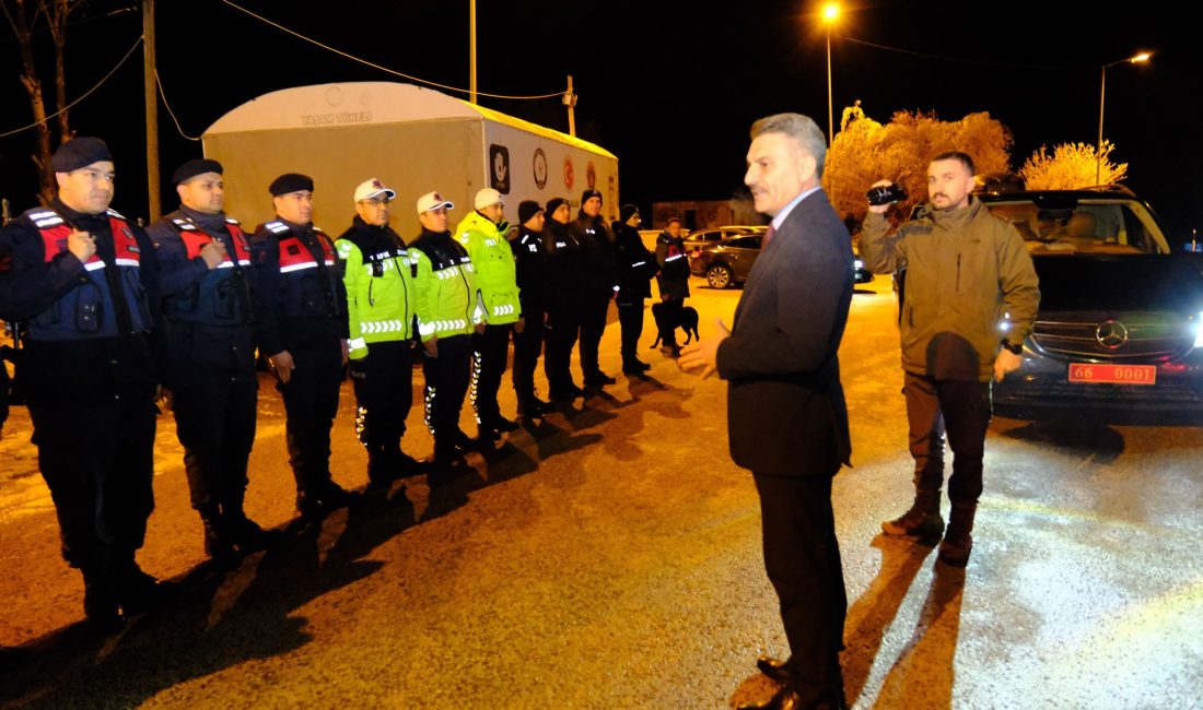 Yozgat Valisi Mehmet Ali Özkan, yeni yıla huzur ve güven