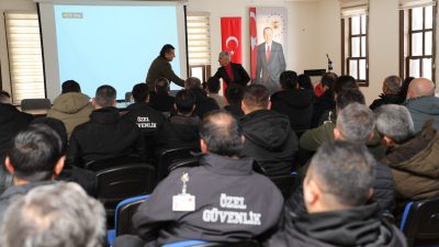Yozgat Bozok Üniversitesi, il merkezindeki birimlerde görevli özel güvenlik görevlilerine