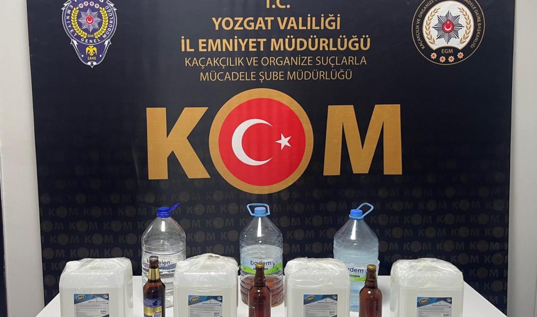 Yozgat İl Emniyet Müdürlüğü, Kaçakçılık Suçları ile Mücadele kapsamında Türkiye