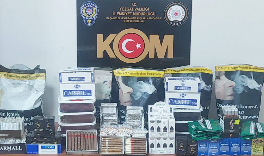 Yozgat İl Emniyet Müdürlüğü, 01-31 Ocak 2025 tarihleri arasında gerçekleştirilen