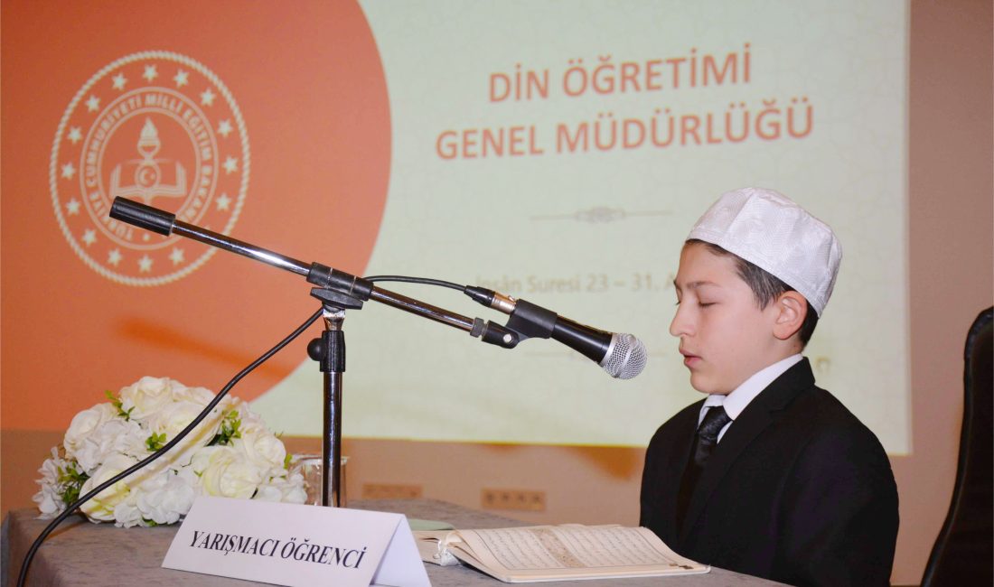 Millî Eğitim Bakanlığı Din öğretimi Genel Müdürlüğü tarafından düzenlenen "Genç