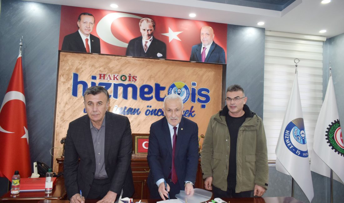 Hizmet İş Sendikası Yozgat Şube Başkanlığı ile Kadışehri Belediyesi arasında,