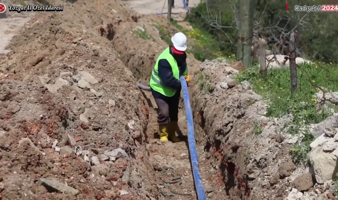 2024 yılı itibarıyla, Kadışehri ilçesinde İl Özel İdaresi aracılığıyla gerçekleştirilen
