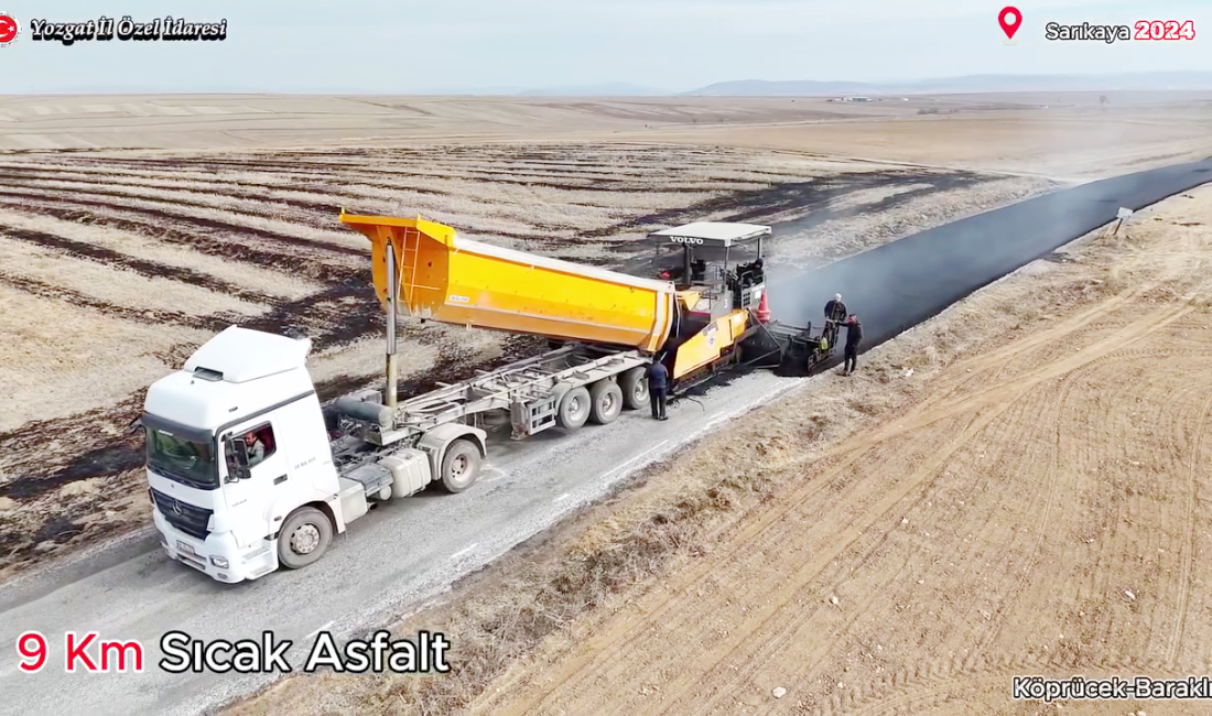 Yozgat İl Özel İdaresi, Sarıkaya ilçesine 2024 yılında toplamda 185