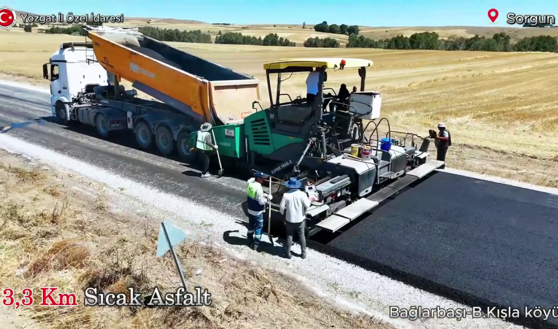 Yozgat İl Özel İdaresi, 2024 yılı içerisinde Sorgun ilçesinde Toplamda