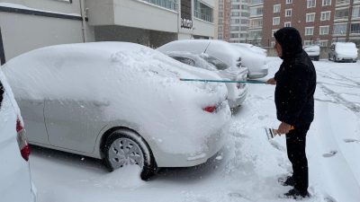 Yozgat’ta etkili olan kar ve tipi sebebiyle Yozgat Valiliği tarafından