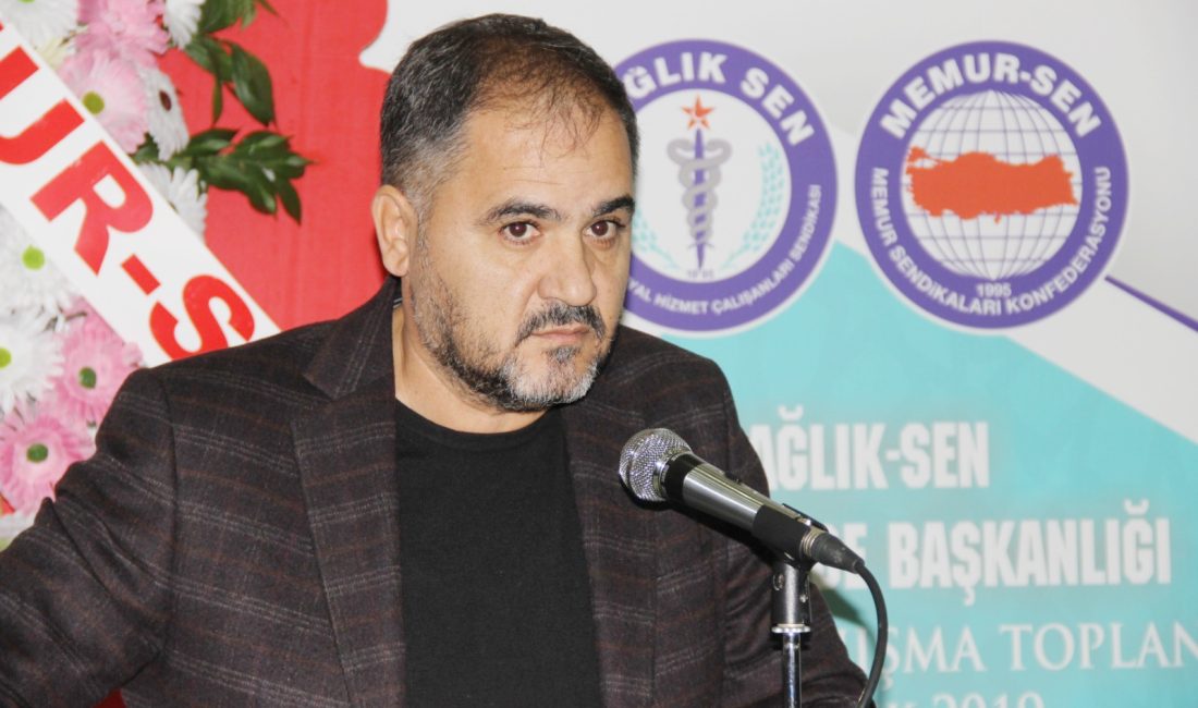 Eğitim Bir Sen ve Memur Sen Yozgat Şube Başkanı Kenan