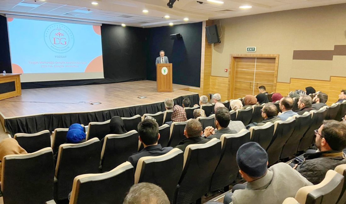 Yozgat’ta, Diyanet Gençlik Hizmetleri'ne katkı sağlamak amacıyla gerçekleştirilen "Gençlik Hizmetleri