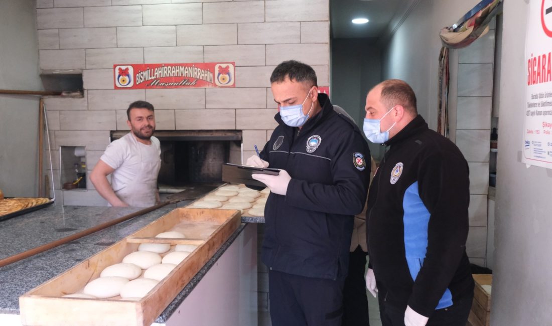 Sorgun Belediyesi Zabıta Müdürlüğü ekipleri, Ramazan ayı öncesinde ilçedeki fırınlar