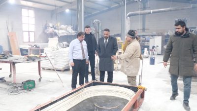 Sorgun Belediyesi bünyesinde faaliyet gösteren Heykel Atölyesi, şehrin estetik yapısını