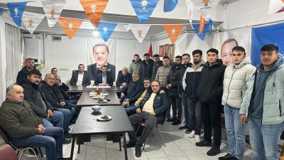 AK Parti Saraykent İlçe Başkanı Necmettin Kaya, ilçe teşkilatının katılımıyla
