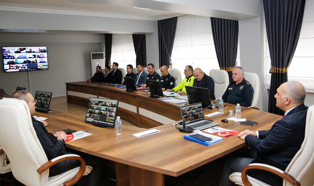 Yozgat İl Emniyet Müdürü Recep Tecimer’in başkanlığında, il merkezi ve
