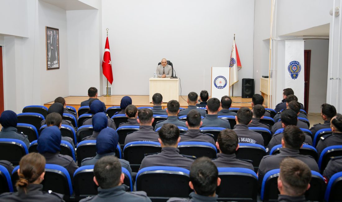 Yozgat İl Emniyet Müdürü Recep Tecimer, Yozgat’a staj için gelen