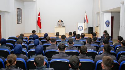 Yozgat İl Emniyet Müdürü Recep Tecimer, Yozgat’a staj için gelen