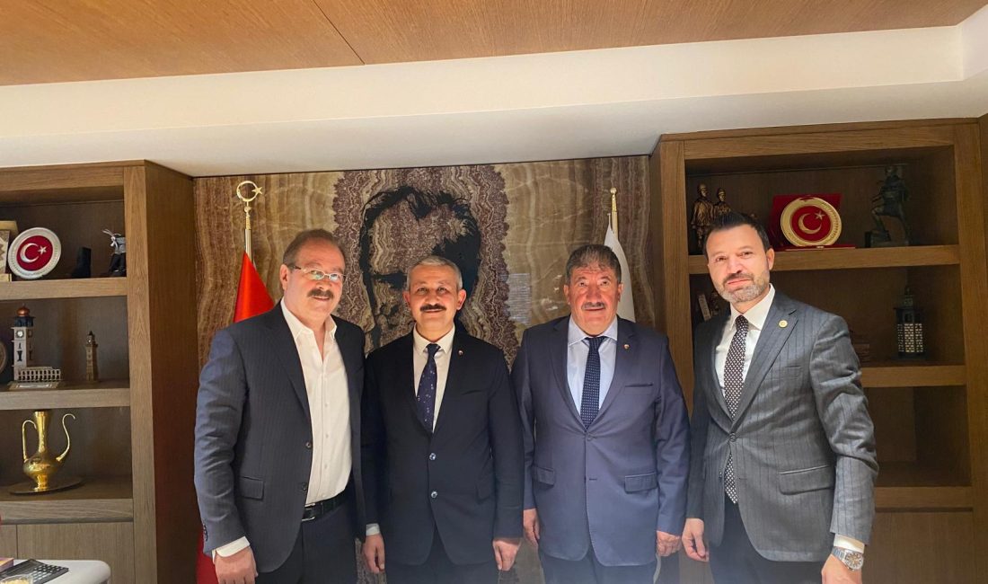 Yozgat Ticaret Borsası Yönetim Kurulu Başkanı Mehmet Erkekli ve Yozgat